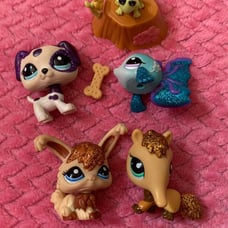 Littlest Pet Shop Glitter pets