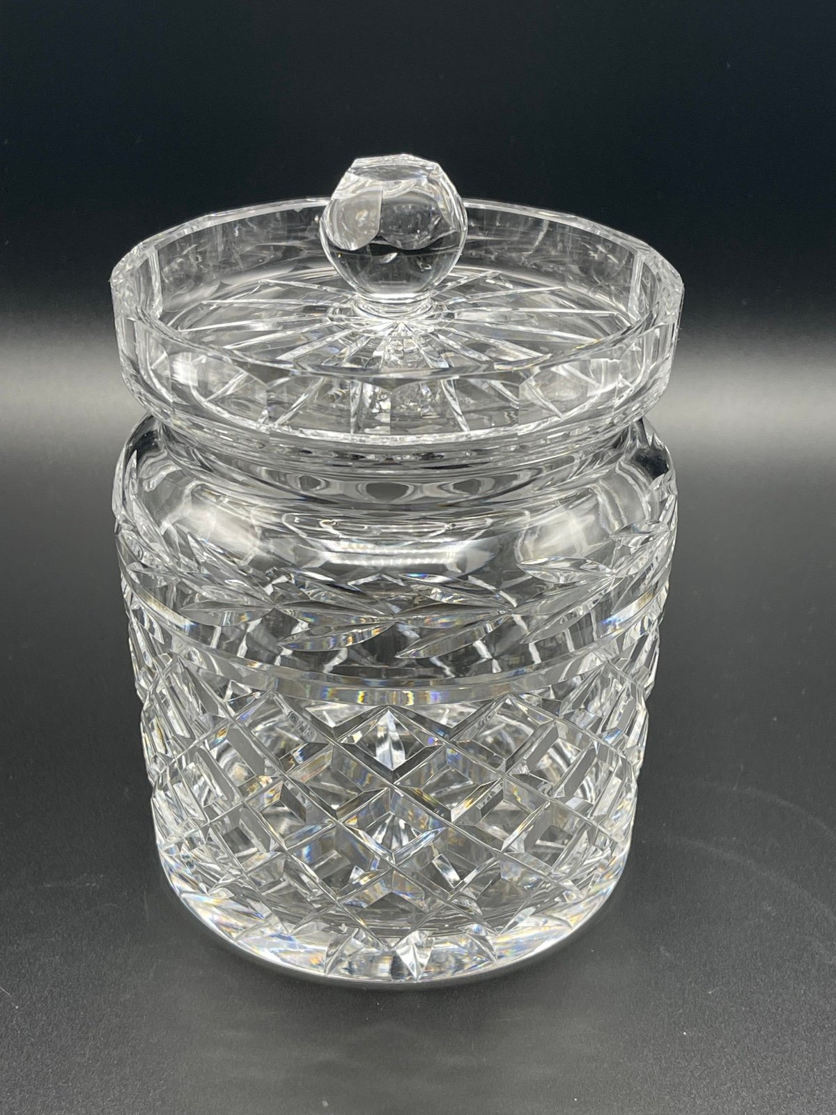 Waterford Crystal Glandore Biscuit Barrel