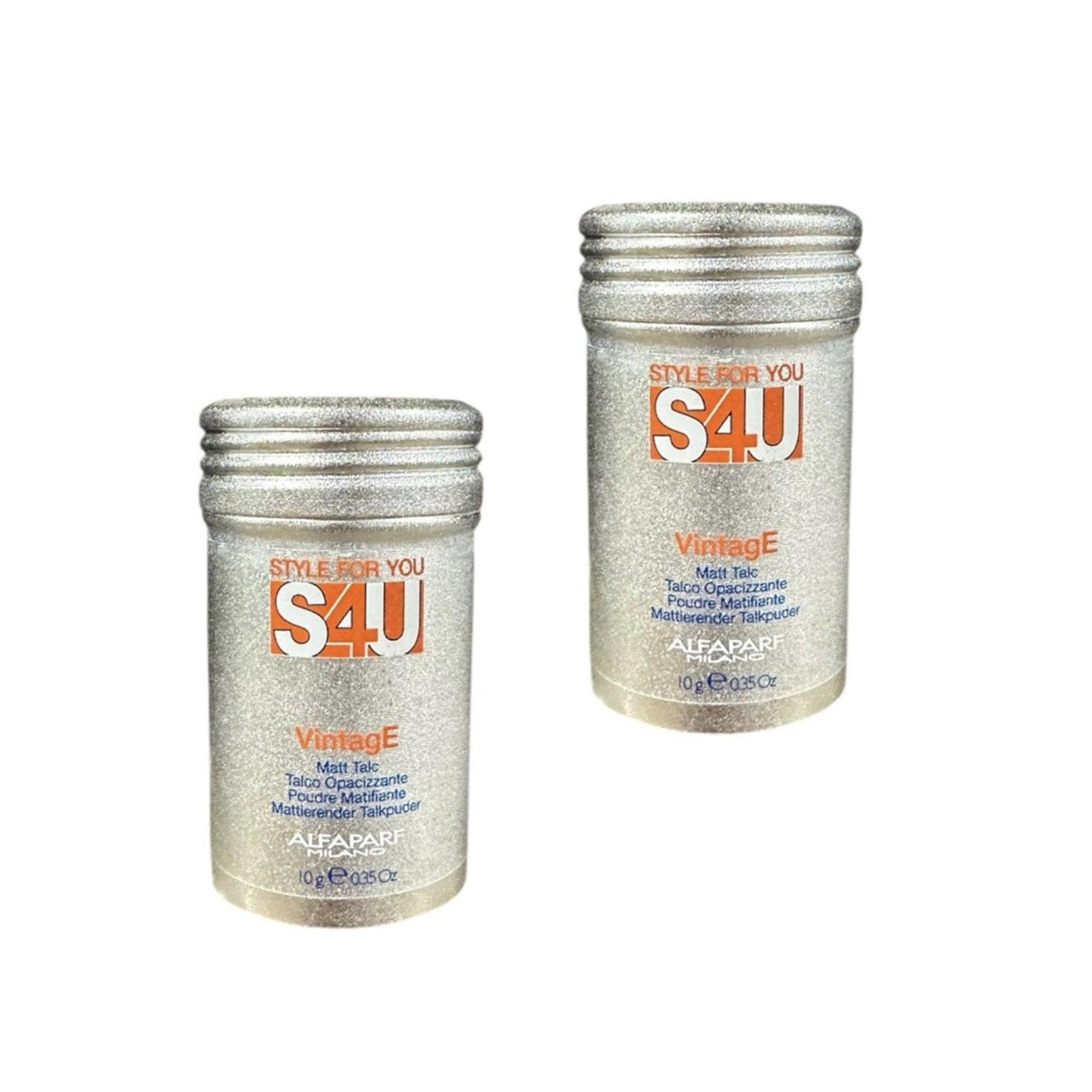Alfaparf Milano S4U VintagE Matt Talc 0.35 oz (Pack of 2)