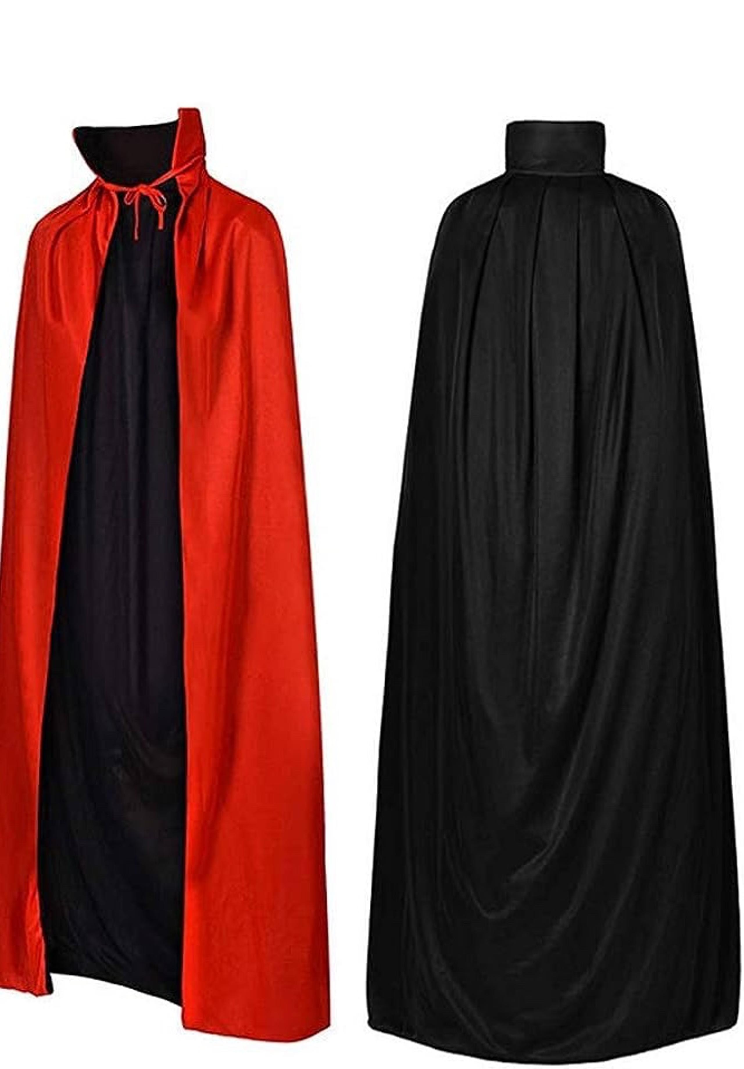 Double sided hooded Vampire cape/cloak