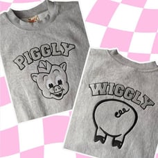 Piggly Wiggly Sweatshirt / Pig Sweatshirt