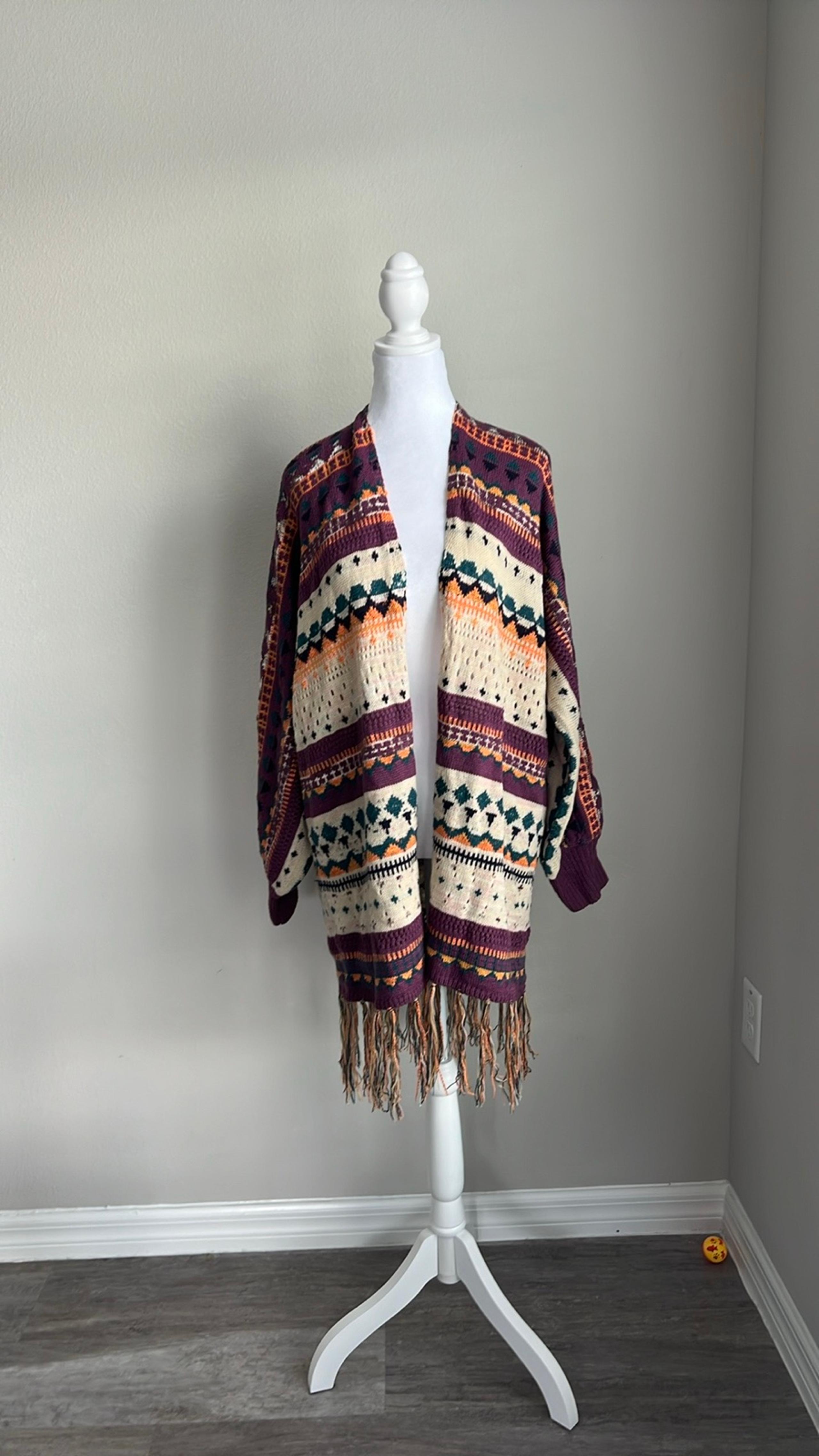 NWT Easel Los Angeles women’s oversized open cardigan