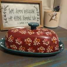 Pioneer Woman Butter dish
