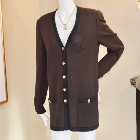 St. John Collection Blazer in Brown Size M