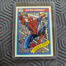 Spider Man 1990 Marvel Universe Series 1 #29 impel