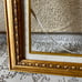 Vintage Gold Ornate Carved Wooden Picture Frame 23/29 Inches