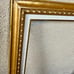 Vintage Gold Ornate Carved Wooden Picture Frame 23/29 Inches