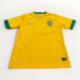 Vtg Nike Yellow CBF Brasil National Soccer Football Jersey Size XL White Tags