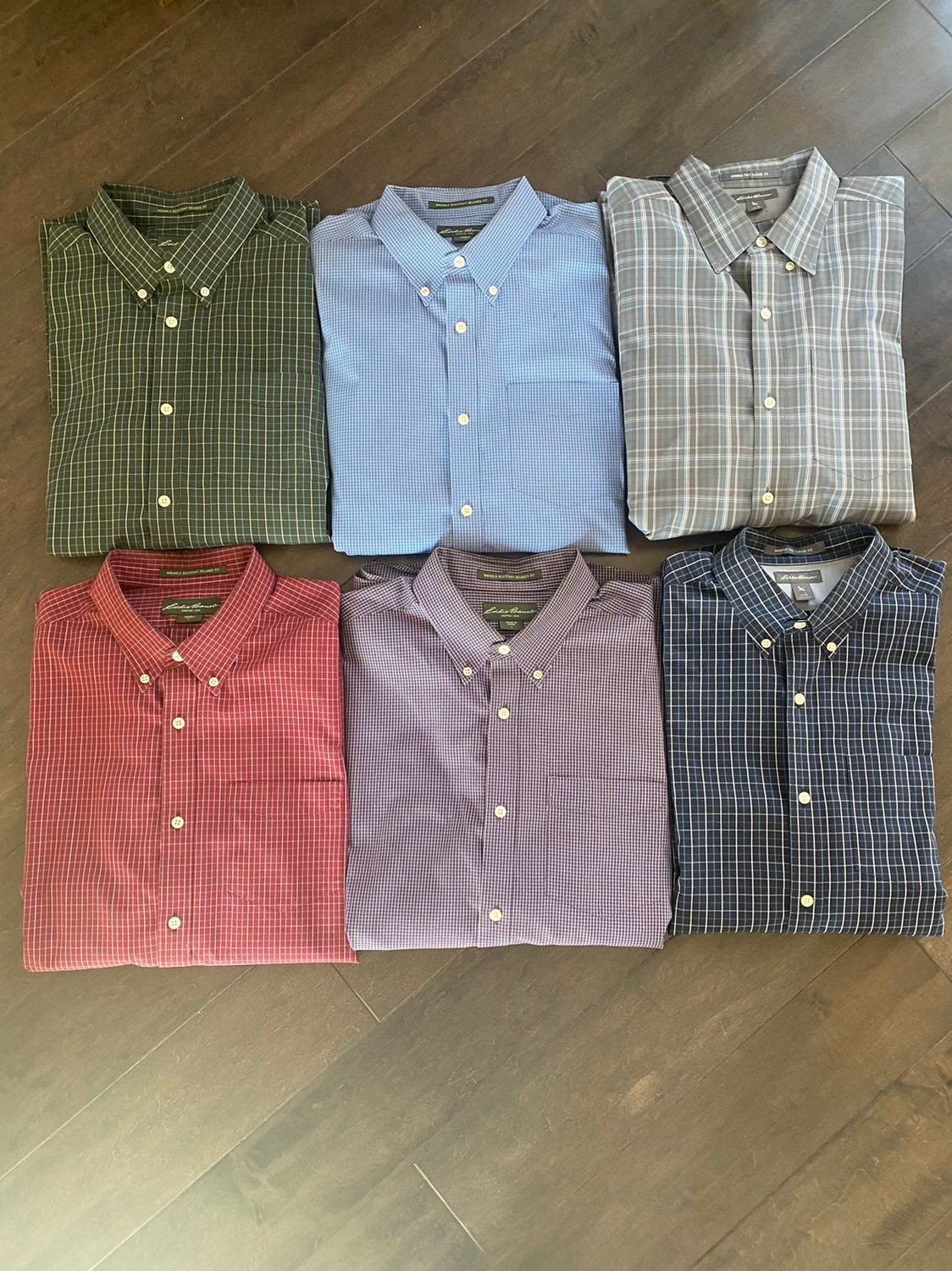 Eddie Bauer Mens Button Down Shirts