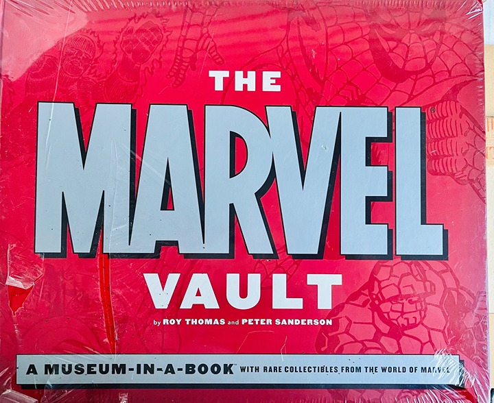 The Marvel Vault: A Museum-in-a-Book with Rare Collectibles NEW SEALED