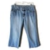 Levi's Low Rise Denim Blue Jean Capris Pedal Pushers Size 9