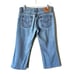 Levi's Low Rise Denim Blue Jean Capris Pedal Pushers Size 9