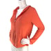 Coolibar Sun Protection You Wear Women Size S Hoodie Thin Full Zip UPF 50 Orange