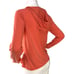 Coolibar Sun Protection You Wear Women Size S Hoodie Thin Full Zip UPF 50 Orange