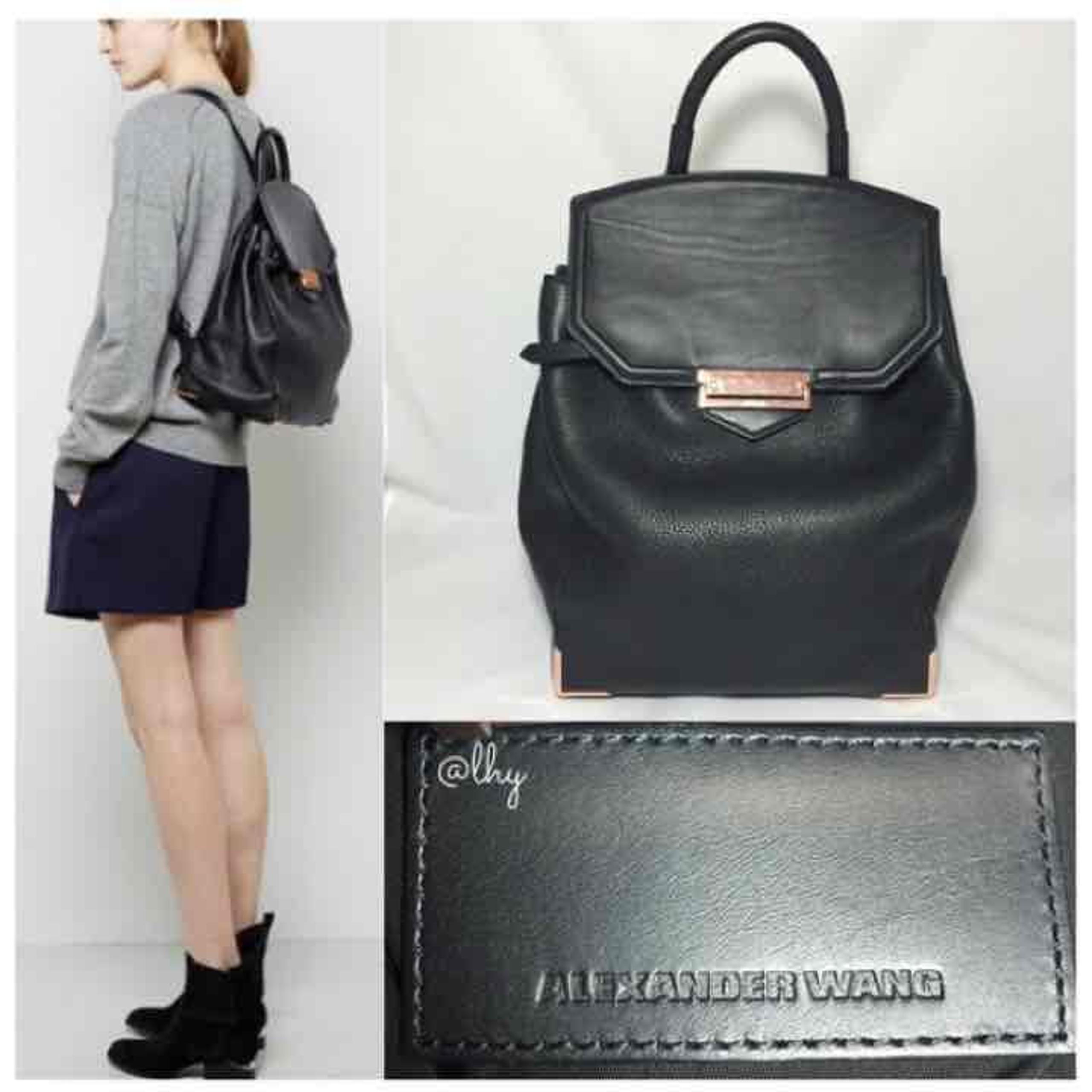 ALEXANDER WANG PRISMA BACKPACK ROSE GOLD