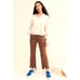 Free People We The Free Maggie Mid-Rise Straight-Leg Raw Frayed Hems Jeans 24