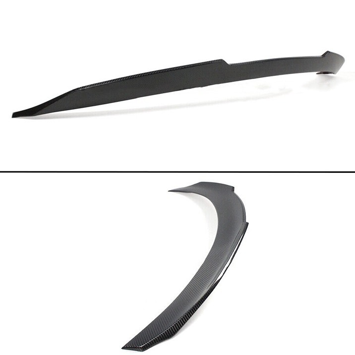 NEW 2008-2015 INFINITI G37 2DR V2 HIGH KICK Real Carbon Fiber Trunk Spoiler