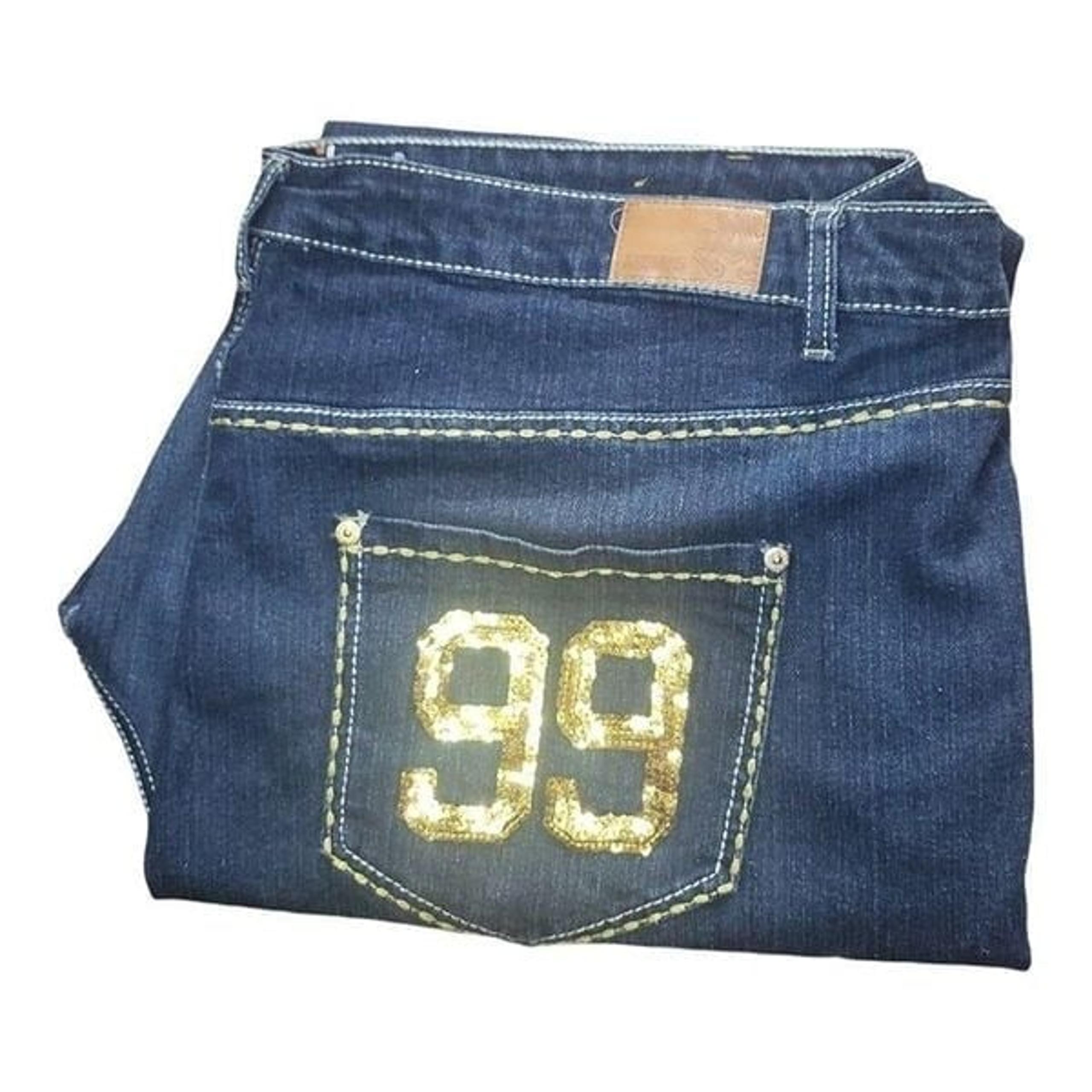 Vintage Akademiks Jeans Women Sz 24W Embroidered Straight Leg Y2K Streetwear