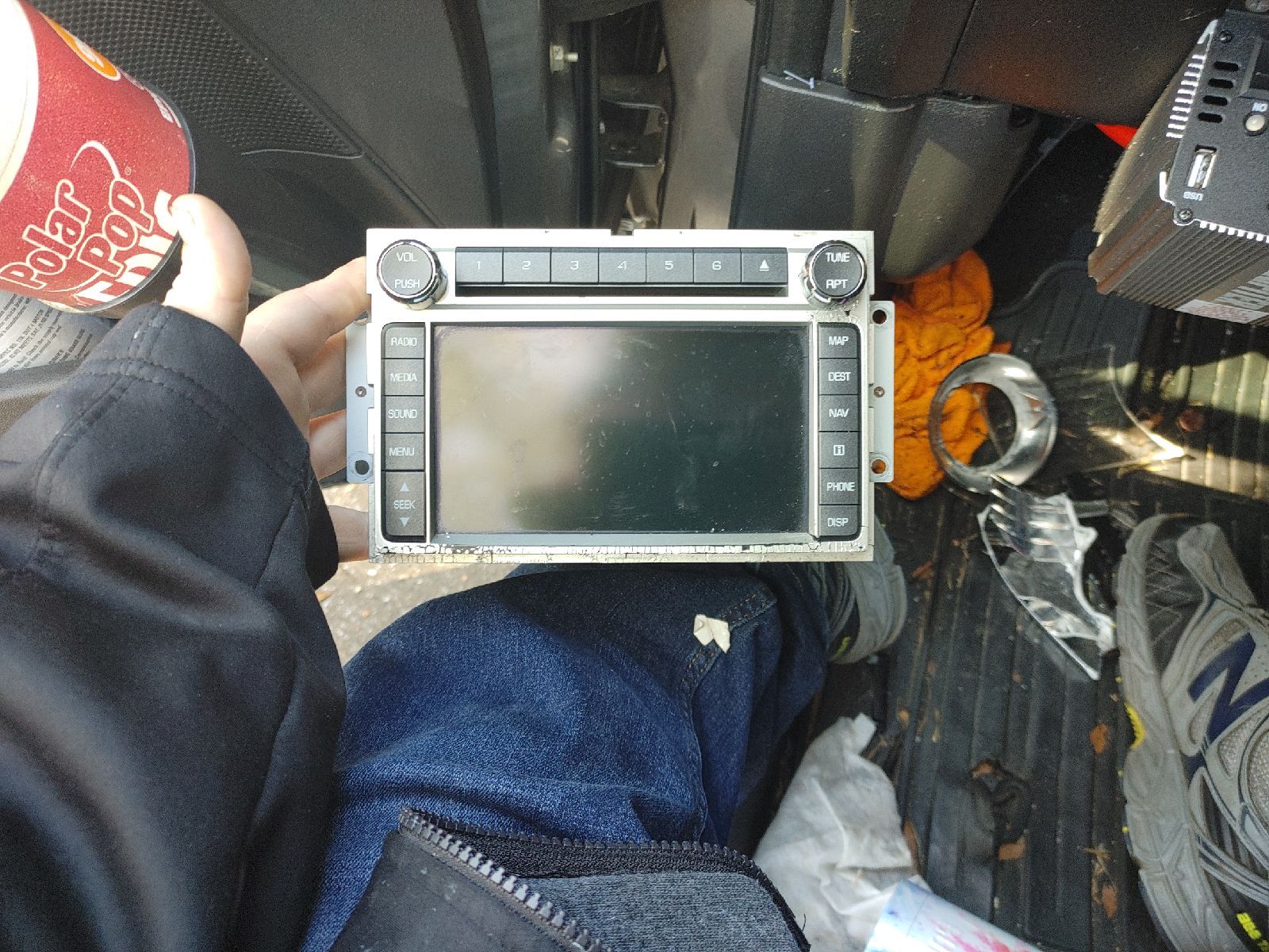 08 to 09 Lincoln MK X Ford Edge radio CD player satellite radio
