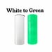 12-20oz Blank Glow in The Dark Sublimation Tumblers With Shrink Wrap And Rubber