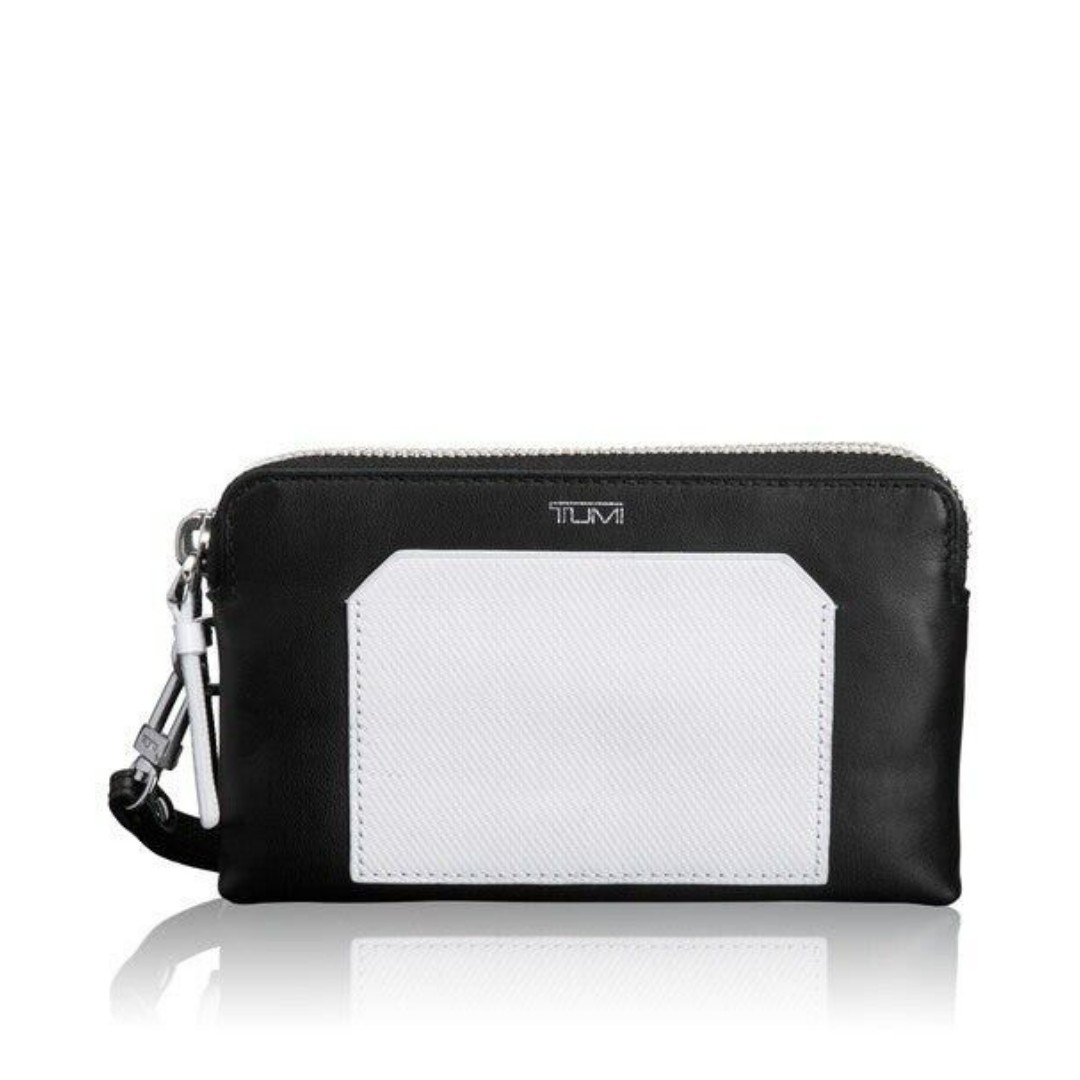 Tumi double top zip wallet