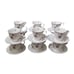 Nikko Tableware Blue Peony 12 Cups & 12 Saucers Vintage Pre-owned