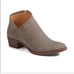 Lucky Brand Breeza Ankle Bootie Size 10 Suede Tan Cream