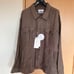Brand new, 100% linen soft G-Jacket in Mocha by Mira Owen.
