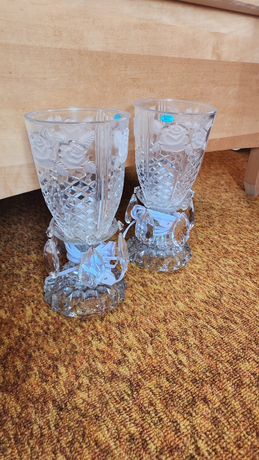 Michelotti crystal lamps