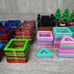 Genuine MAGFORMERS 160 Piece Set with Wood, Tires, and Figures