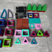 Genuine MAGFORMERS 160 Piece Set with Wood, Tires, and Figures