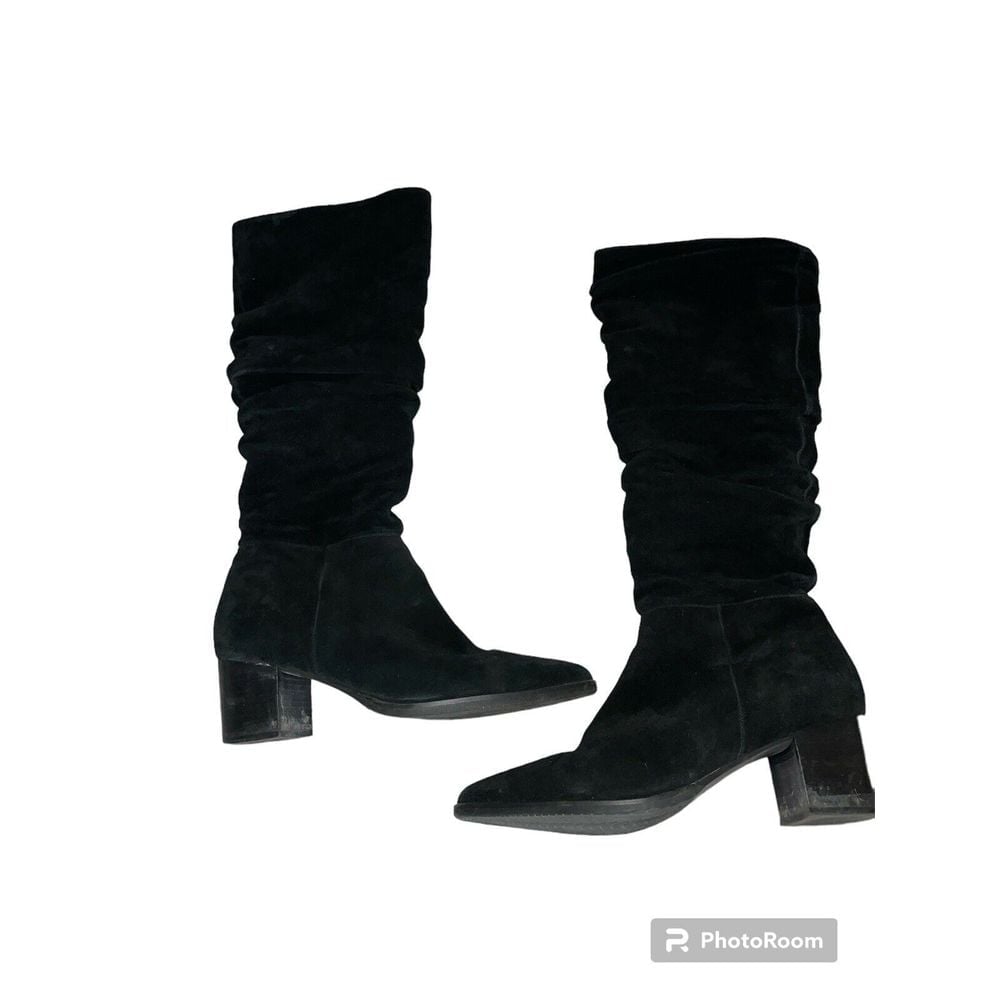 Blondo Erika Knee High Boots, Black Suede, Women's 9.5 M