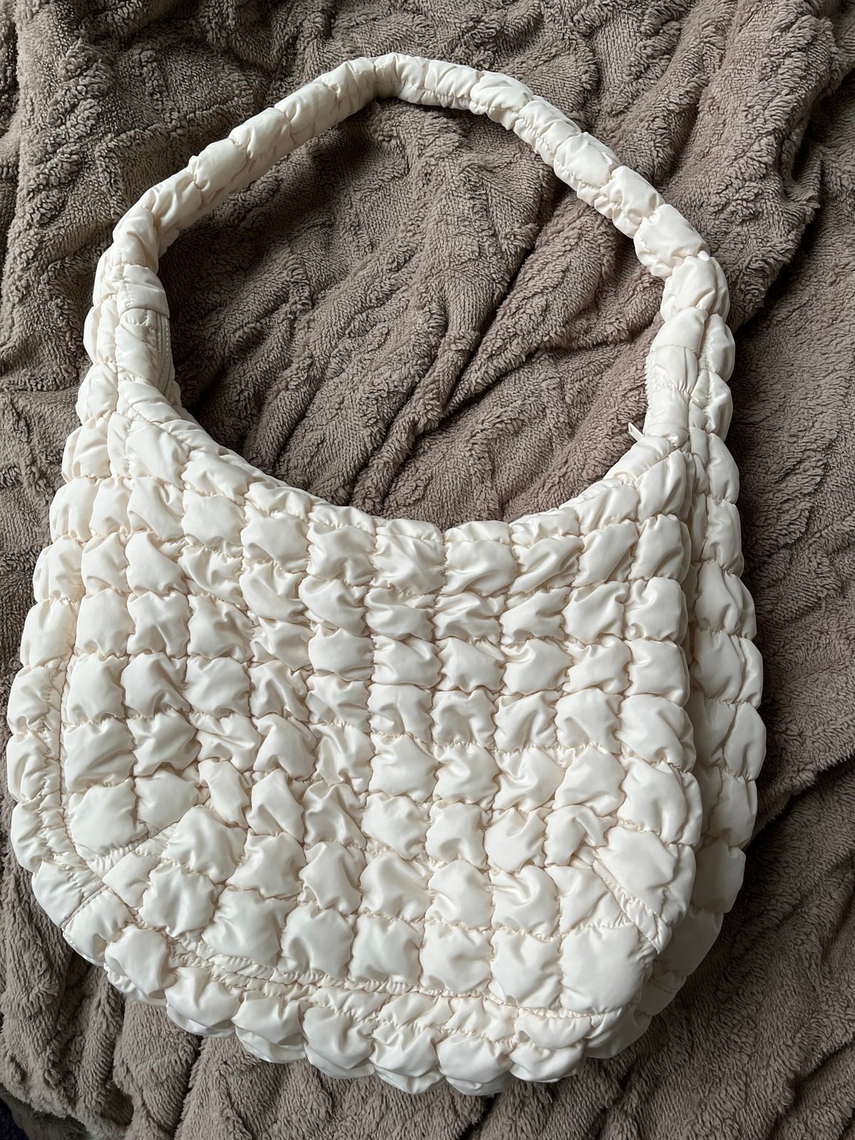 COS oversized quilted crossbody bag - Free Shipping