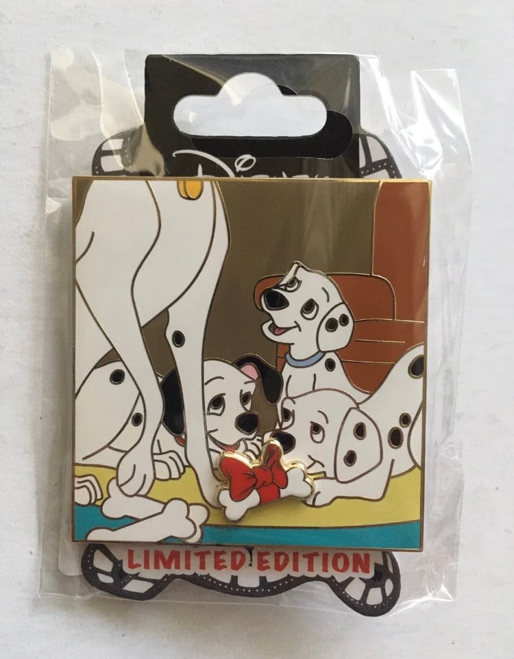 Disney Dogs DSSH Endearing Moments PERDITA Puppies 101 Dalmatians Pin LE 400 New