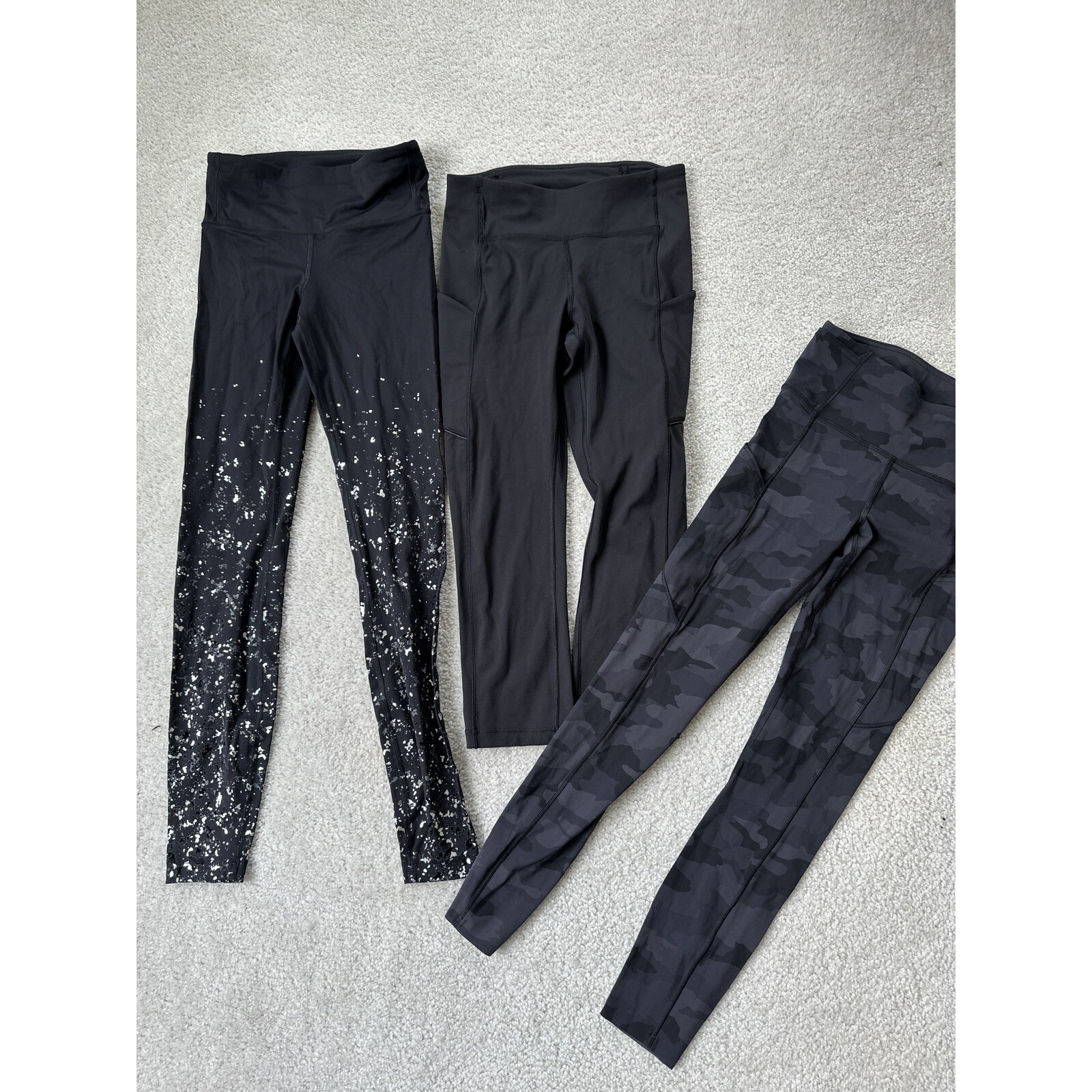 Lululemon Leggings 4 Lot Of 3