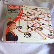 Quercetti Skyrail Ottovolante #6660 - 230 pieces Parallel Race Marble run Italy