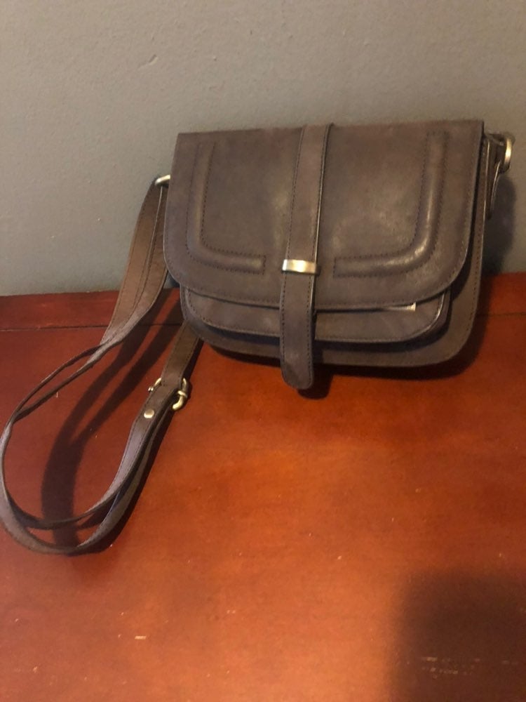 Authentic leather satchel bag