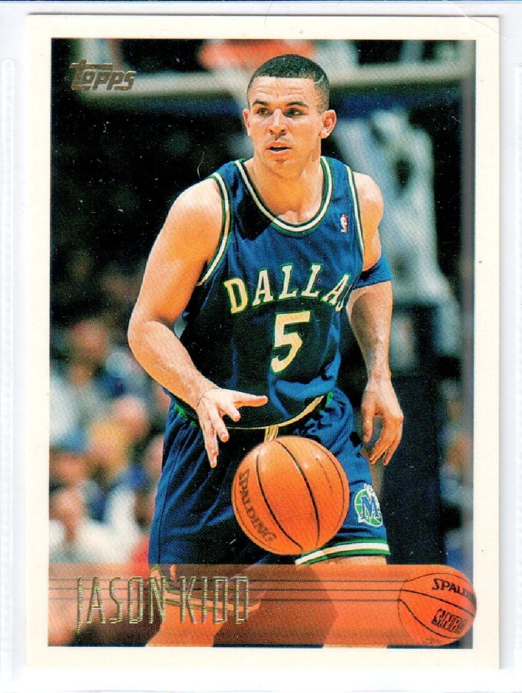GOLD FOIL JASON KIDD ROOKIE!! RARE MINT