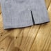 Commes des Garçons Linen Blend Women's Pants Suit, Blue, Size 11