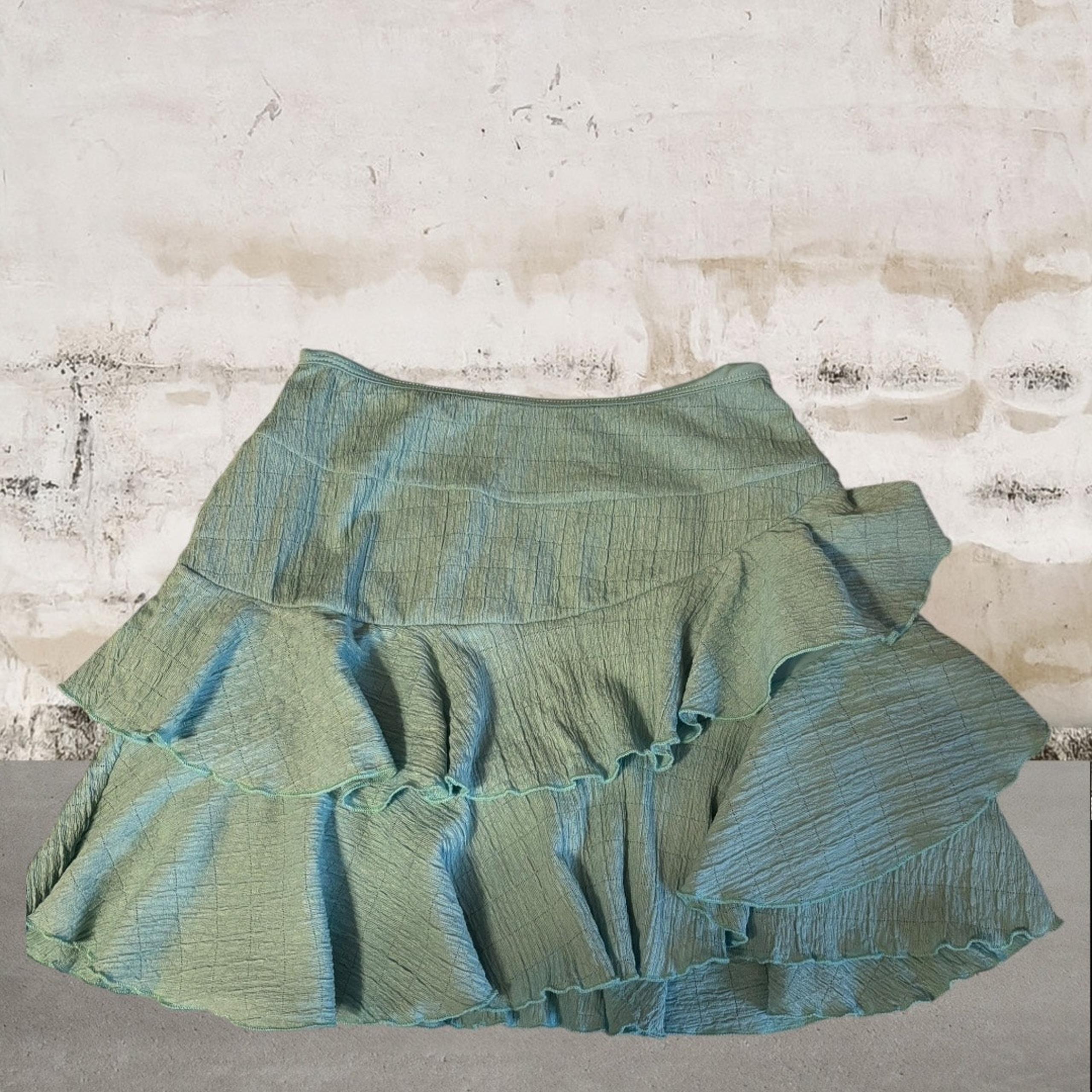 Wild Fable Ruffle Hem A Line Short Skirt Size XS