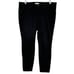 Madewell NWT 10 High Rise Skinny Plus Size 20W Black Magic Pockets Stretchy