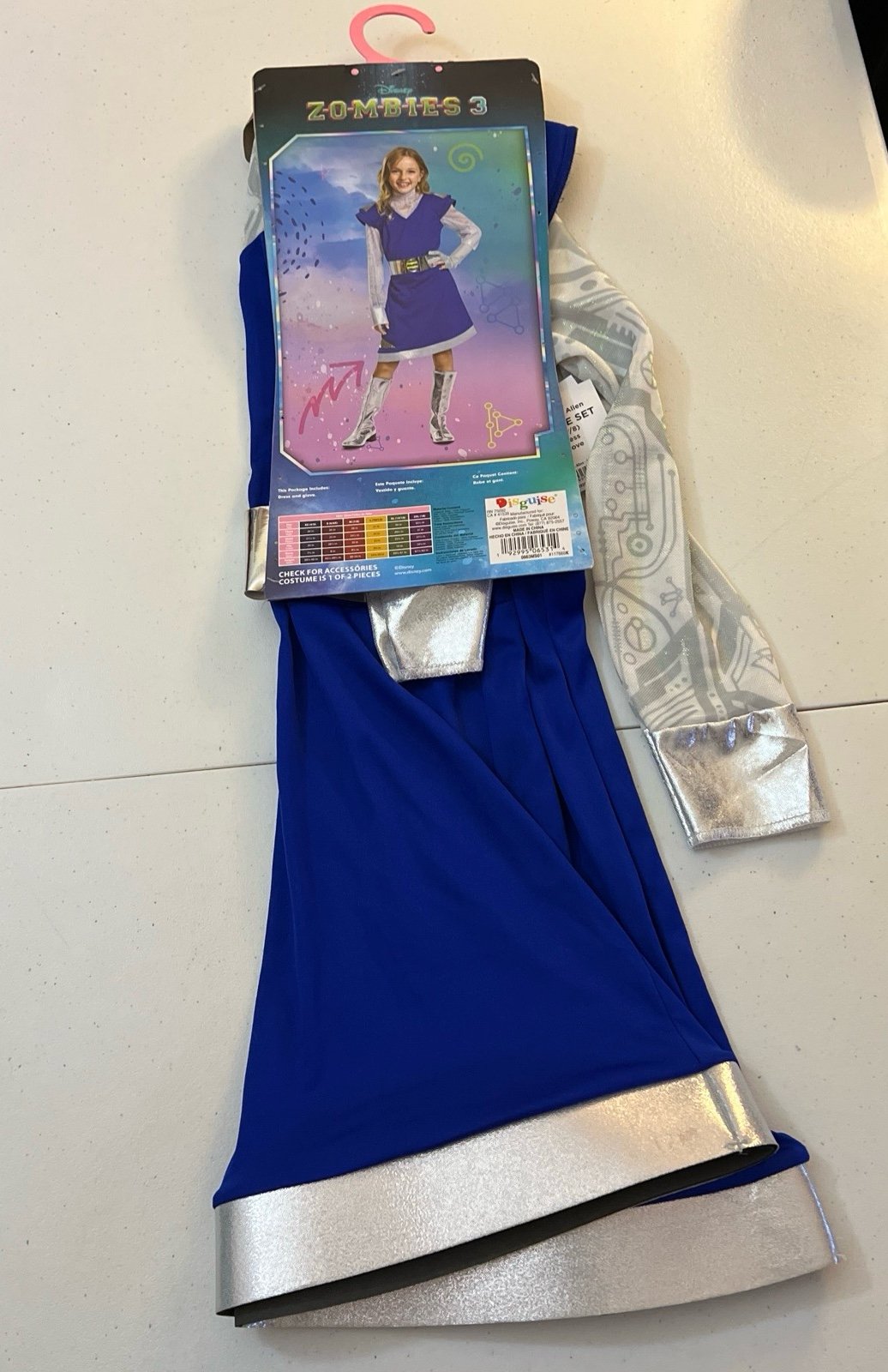 Disney zombies 3 Addison Costume size medium 7-8