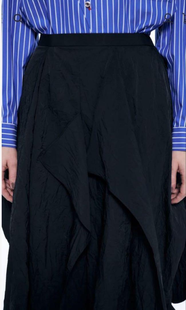 【限定セール！】 ENFOLD (エンフォルド) CURVE-PARTS SKIRT スカート