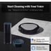 Emma Robot Vacuum Cleaner, 3000Pa Strong Suction Robotic Vacuums, 110Mins Runtim