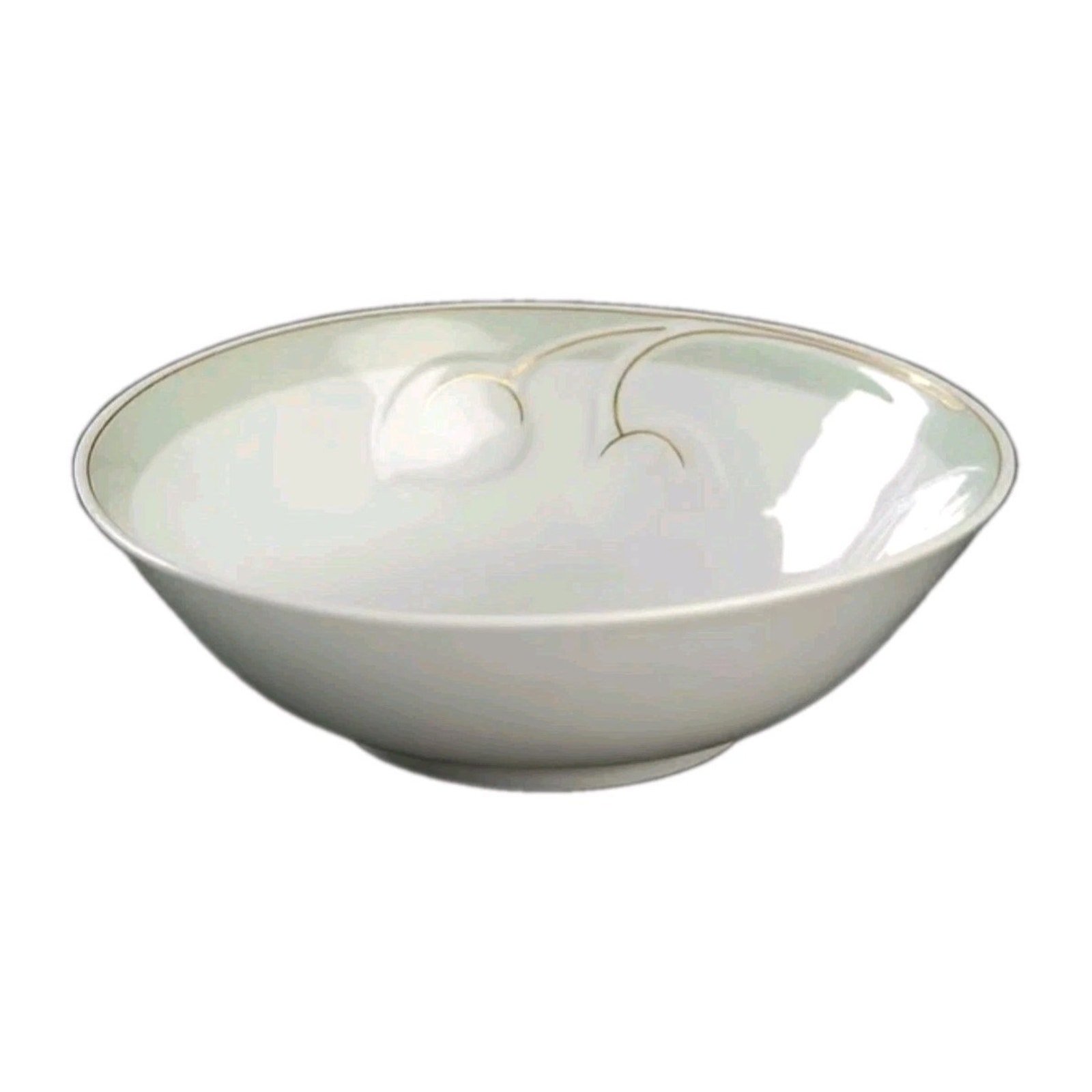 Printemps by Hutschenreuther Chloe Coupe Cereal Bowls Porcelain Green Set of 6