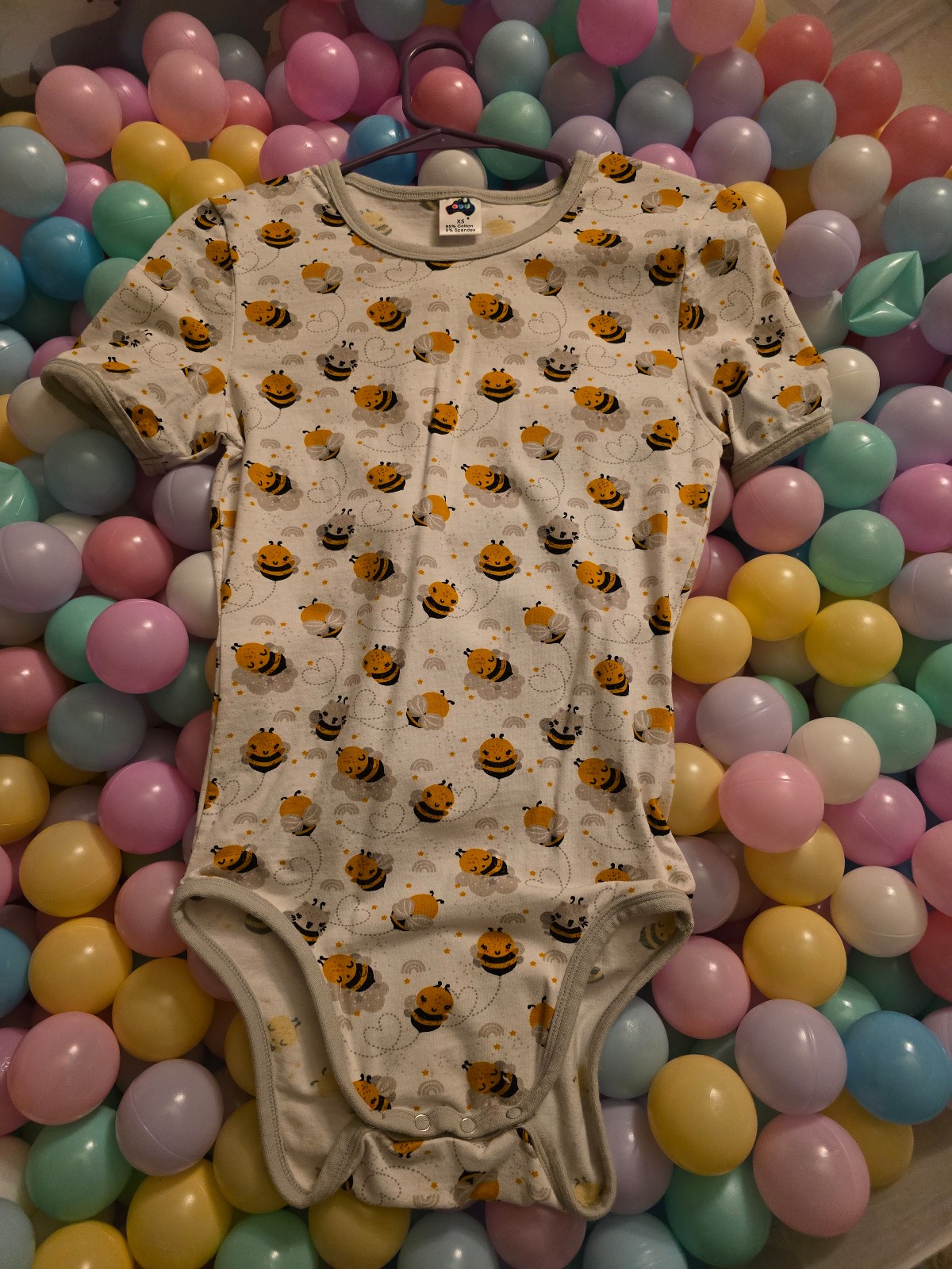 ODU bee and cat bees onesie