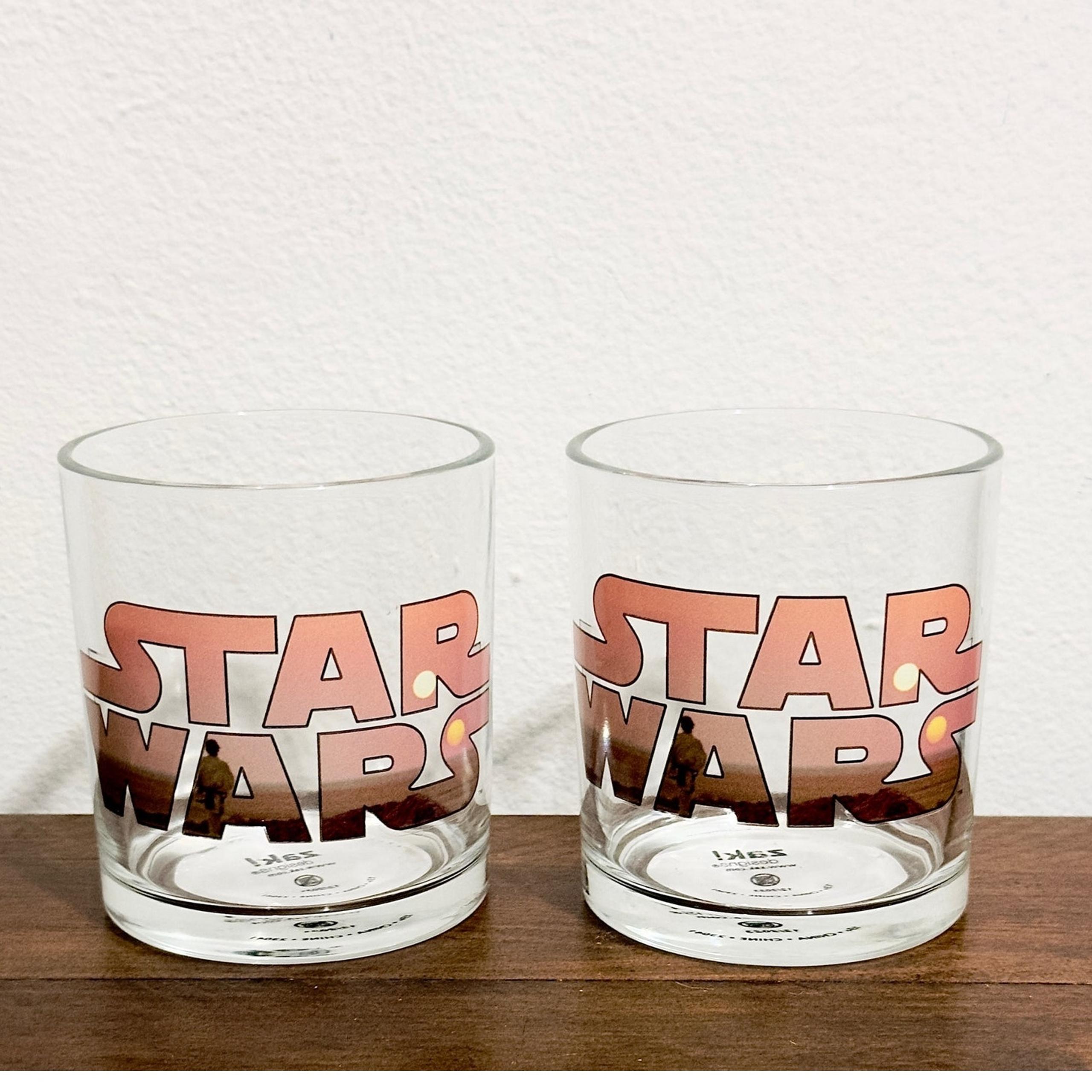 NWT: Star Wars -Set of 2, Episode 4 DOF Glasses (10.5 oz fl.)