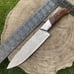 CUSTOM HANDMADE DAMASCUS STEEL FULL TANG KITCHEN CHEF KNIFE RK-419