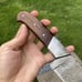 CUSTOM HANDMADE DAMASCUS STEEL FULL TANG KITCHEN CHEF KNIFE RK-419
