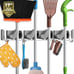 Broom Holder Wall Mount Metal Pantry Organization and Storage Garden